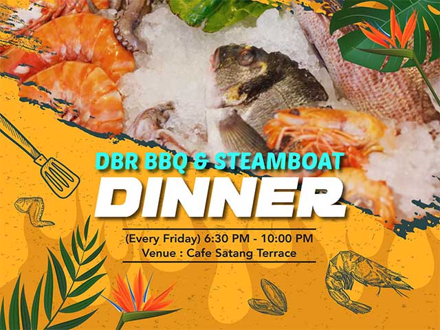 [X5 REWARD POINTS] DBR BBQ & Steamboat Dinner