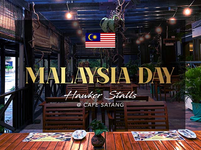 [X3 REWARD POINTS!] Malaysia Day Hawker Stalls
