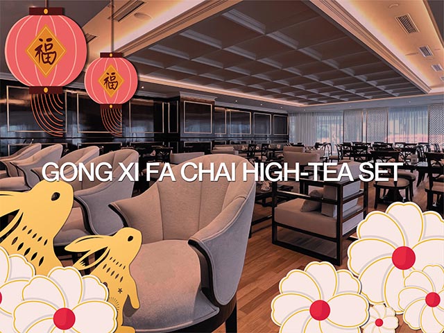 [X3 REWARD POINTS!] Gong Xi Fa Chai High-Tea Set