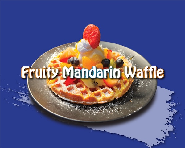 [X2 REWARD POINTS!] FRUITY MANDARIN WAFFLE