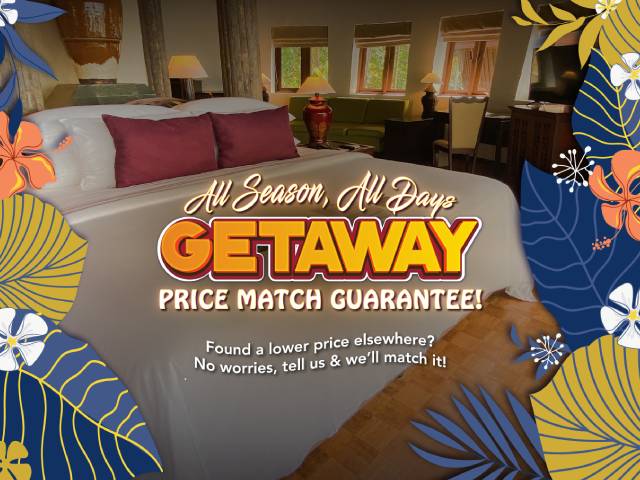 [X2 REWARD POINTS!] All Season, All Days Getaway! Price Match Guarantee