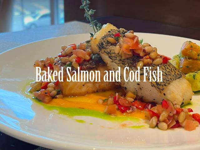 [X3 REWARD POINTS!] BAKED SALMON AND COD FISH