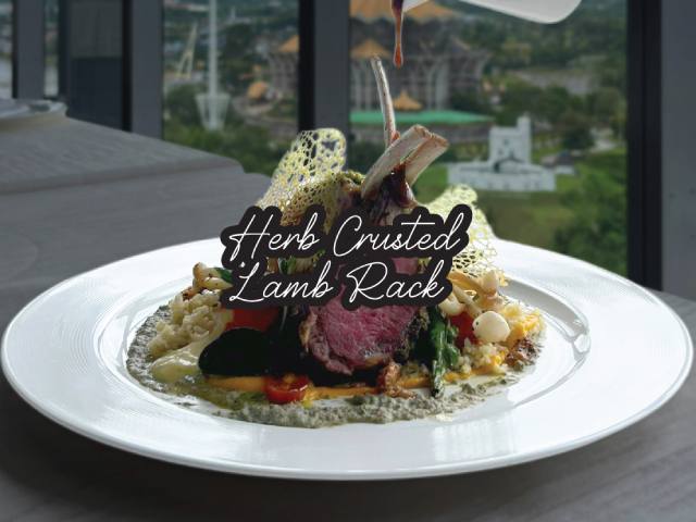 [X3 REWARD POINTS!] HERB CRUSTED LAMB RACK