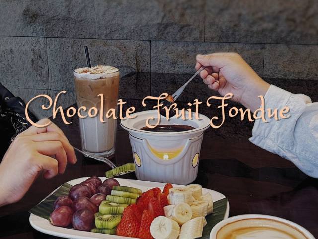 [X3 REWARD POINTS!] CHOCOLATE FRUIT FONDUE