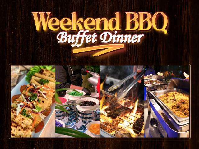 [X8 REWARD POINTS!] Weekend BBQ Buffet Dinner