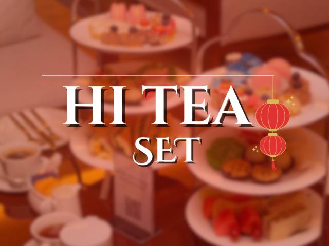 [X1 REWARD POINTS!] HI-TEA SET