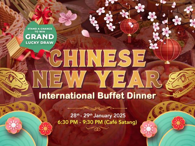 [X8 REWARD POINTS!] Chinese New Year International Buffet Dinner