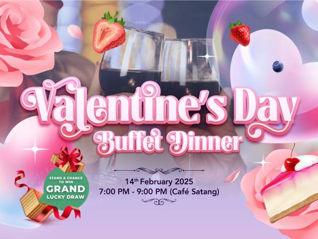 [X8 REWARD POINTS!] VALENTINE'S DAY BUFFET DINNER