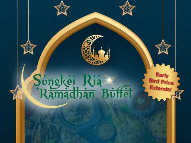 [FROM X1 REWARD POINTS!] SUNGKEI RIA RAMADHAN BUFFET