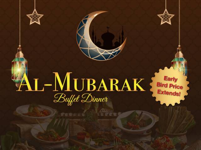 [FROM X1 REWARD POINTS!] AL MUBARAK BUFFET DINNER