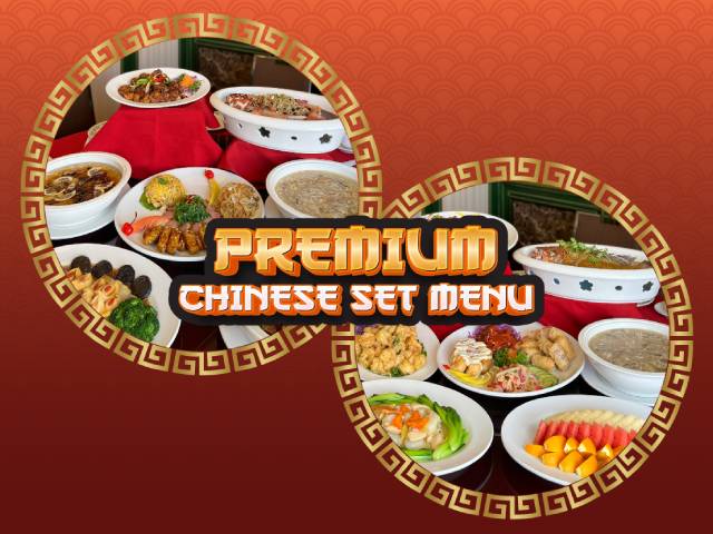 [X1 REWARD POINTS!] CHINESE SET MENU @ GRAND MARGHERITA HOTEL