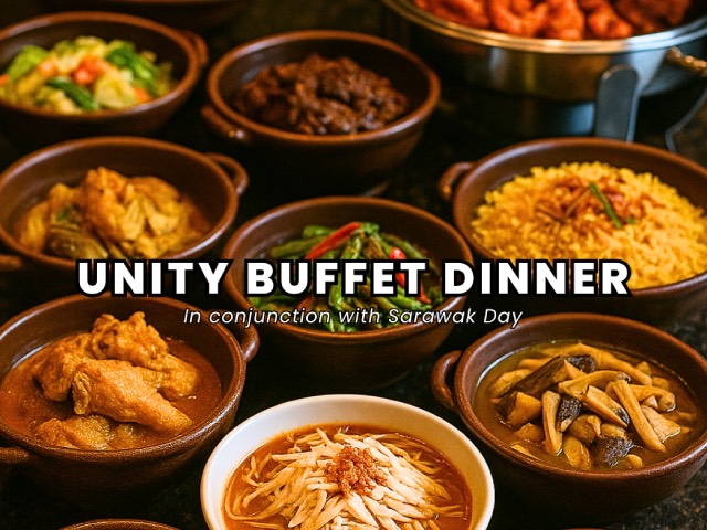 [X1 REWARD POINTS!] UNITY BUFFET DINNER