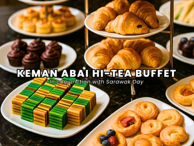 [X1 REWARD POINTS!] KEMAN ABAI HI-TEA BUFFET