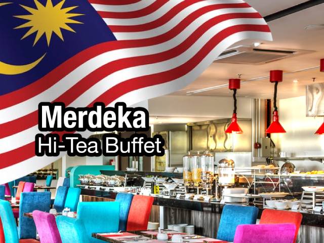 [Limited Merdeka Flash Deal Buy4Free2 + X1 REWARD POINTS!]  MERDEKA HI TEA BUFFET