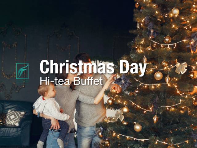 [FROM 20% OFF + 1X REWARD POINTS!] CHRISTMAS DAY HI TEA BUFFET @ SAPE RESTAURANT