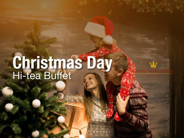 [FROM 20% OFF + 1X REWARD POINTS!] CHRISTMAS DAY HI TEA BUFFET @ ORCHID GARDEN COFFEE HOUSE