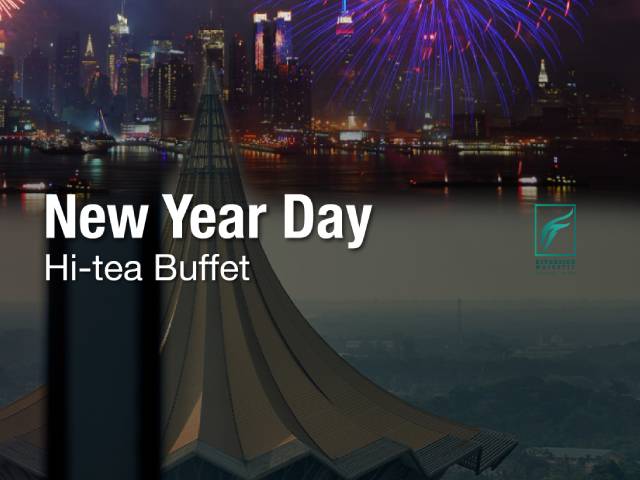 [20% OFF + X1 REWARD POINTS!] NEW YEAR DAY HI TEA BUFFET @SAPE RESTUARANT