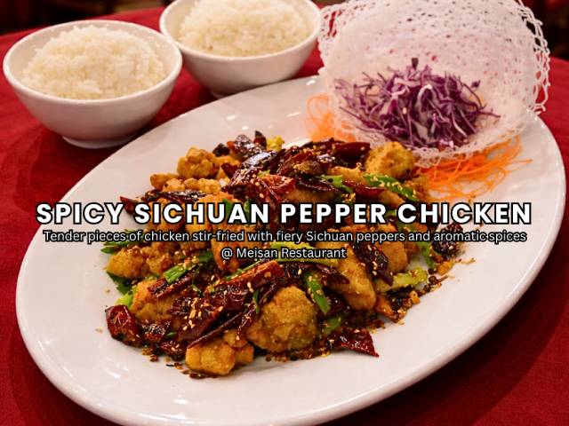 [20% OFF + X1 REWARD POINTS!] SPICY SICHUAN PEPPER CHICKEN