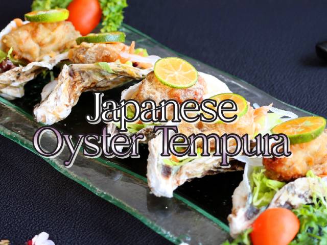 [20% OFF + X1 REWARD POINTS!] Japanese Oyster Tempura