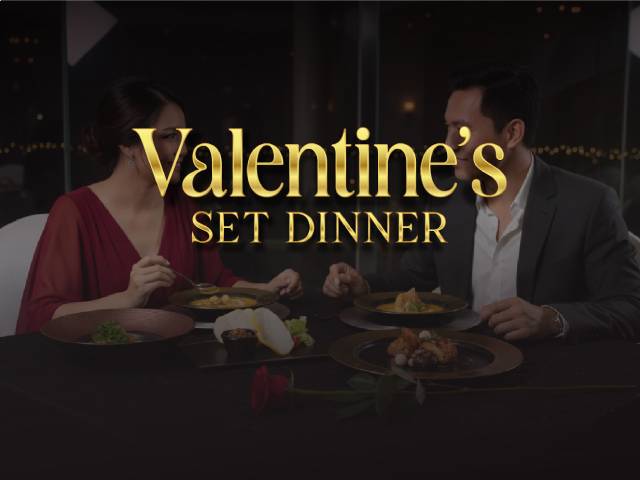[20% OFF + X1 REWARD POINTS!] Valentine's Set Dinner @ The Rasa