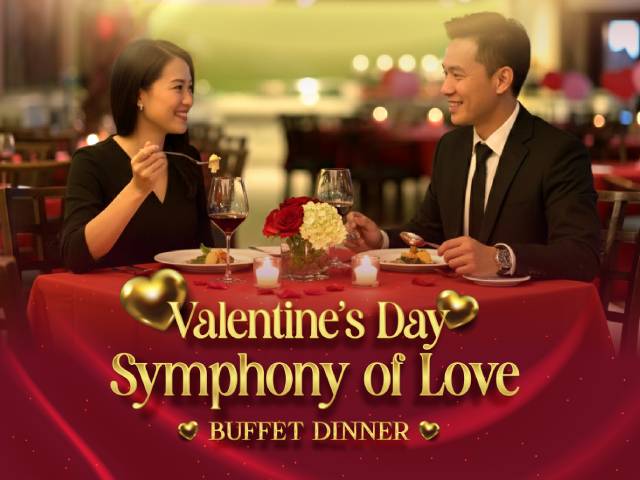 [20% OFF + X1 REWARD POINTS!] Valentine's Day Symphony of Love, Buffet Dinner