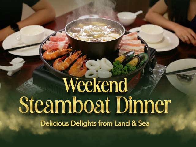 [20% OFF + X1 REWARD POINTS!] Weekend Steamboat Dinner