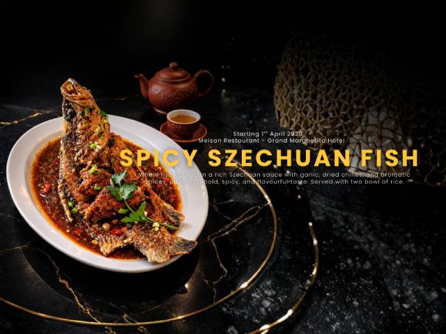 [10% + X1 REWARD POINTS!] SPICY SZECHUAN FISH @ MEISAN RESTAURANT