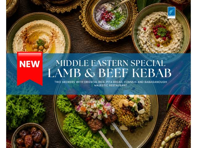 [20% OFF + X1 REWARD POINTS!] MIDDLE EASTERN KEBAB @ MAJESTIC RESTAURANT