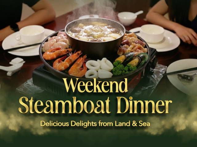 [20% OFF + X1 REWARD POINTS!] Weekend Steamboat Dinner