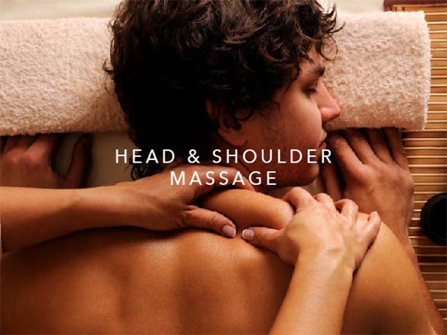[X2 REWARD POINTS!] Head & Shoulder Massage
