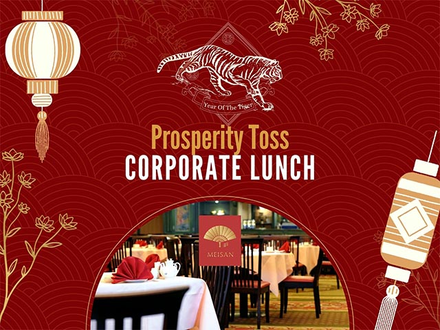 [X3 REWARD POINTS!] Prosperity Toss Corporate Lunch