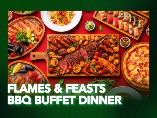 [FROM 20% OFF!] Flames & Feasts BBQ Buffet Dinner
